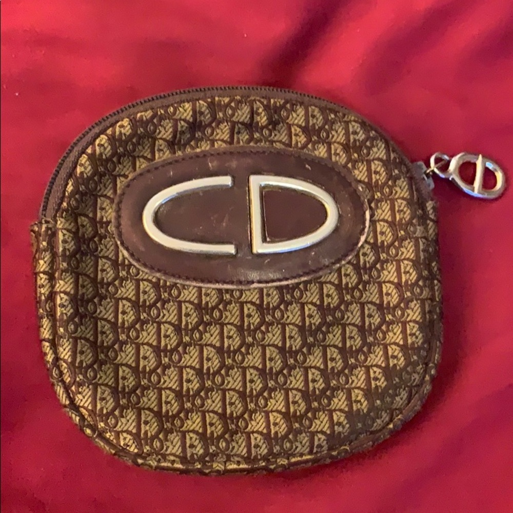 Christian Dior Vintage RARE Coin Pouch/ Wallet